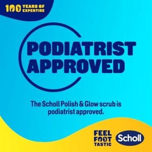 Scholl Expertcare Polish Glow Foot Scrub Infused With Volcanic Pumice Stone Scrub For Soft Radiant Feet 75ml - Image 10