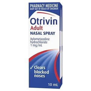 Otrivin Nasal Spray Metered Dose Adult 10ml