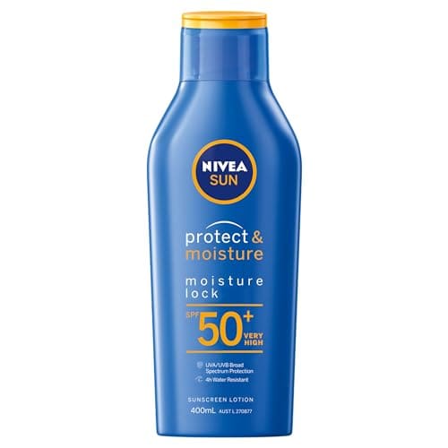 Nivea Sun Protect & Moisture Moisture Lock SPF50+ Sunscreen 400ml