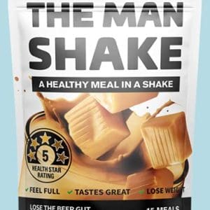 The Man Shake Meal In A Shake Salted Caramel Flavour 840G