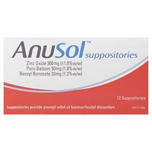 Anusol Suppositories 12pack