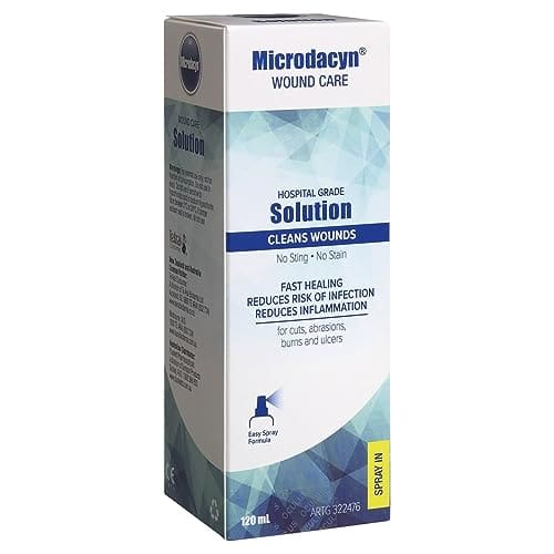 Microdacyn Wound Care Solution 120mL
