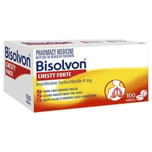 Bisolvon Chesty Forte 100 Tablets