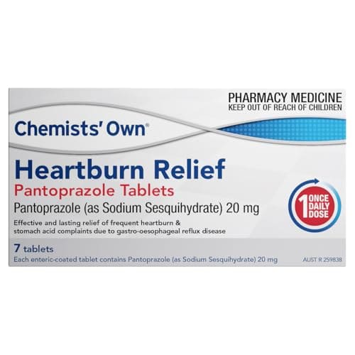 Chemists' Own Heartburn Relief Pantoprazole Tablets 20mg 7