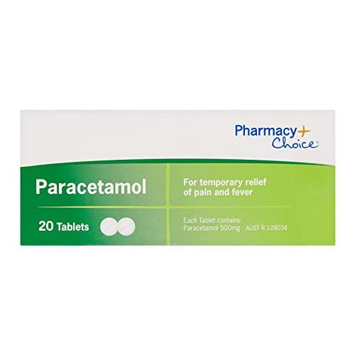 Pharmacy Choice Paracetamol 20 Tablets