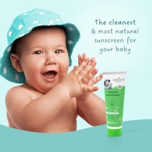 Wotnot Naturals Natural Zinc Sunscreen Baby SPF 30 100g - Image 3