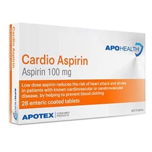 APOHEALTH Cardio Aspirin EC Tablet Blister Pack 168