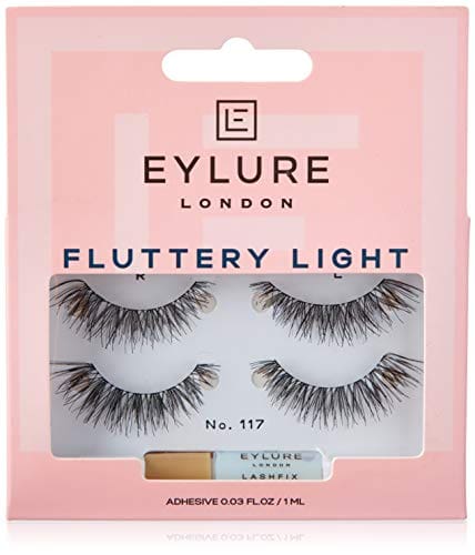 Eylure Fluttery Light No. 117 Twin False Lashes Pack