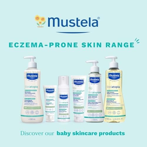 Mustela Stelatopia Lipid - Replenishing Cream - For Eczema - Prone Skin - 300ml