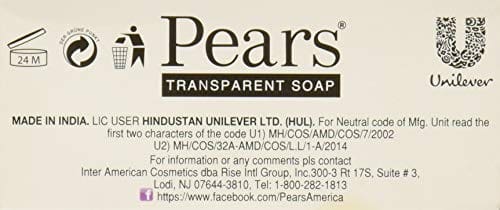 Pears Pure & Gentle Soap With Natural Oils 125G