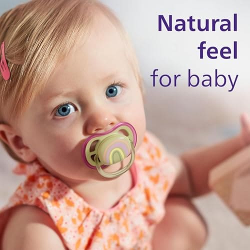Philips Avent Ultra Air Soother 6 - 18 Months Plain Mixed 2 - Pack Scf085 38