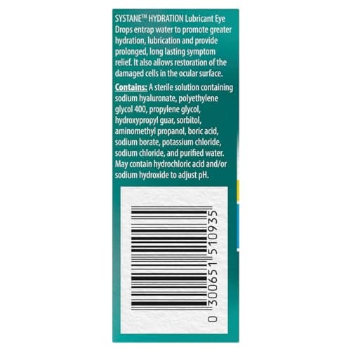 Systane Hydration Preservative Free 10mL
