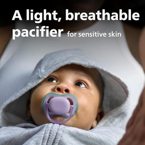 Philips Avent Ultra Air Soother 6 - 18 Months Plain Mixed 2 - Pack Scf085 38