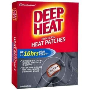 3* Deep Heat Patch Regular 2 Pack