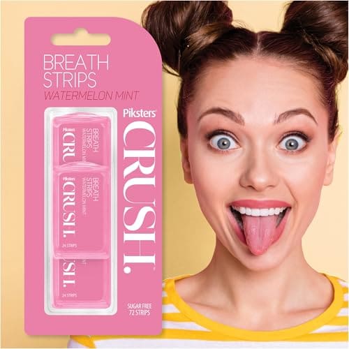 Piksters CRUSH Breath Strips Watermelon 72pk