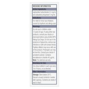 Albalon A Allergy Eye Drops 15mL - Image 6