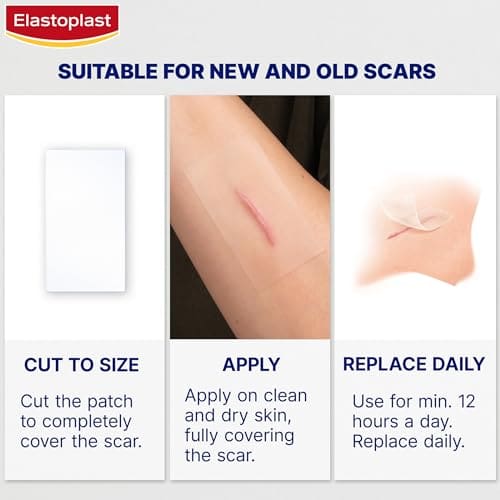 ELASTOPLAST SCAR REDUCER 3.8X6.8 21 EA