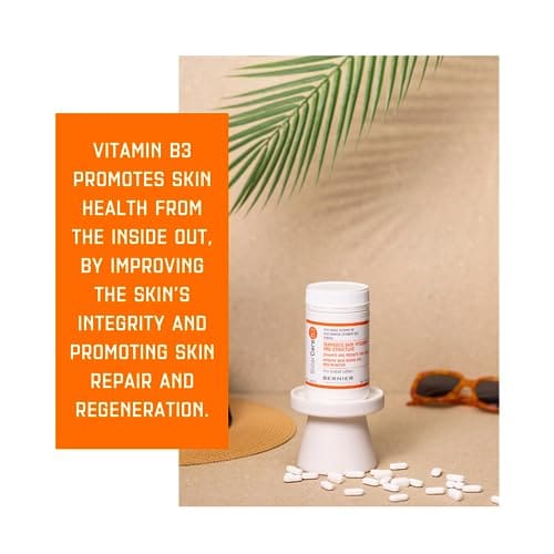 SolarcareB3 High Dose Vitamin B3 Niacinamide Tablets 500mg