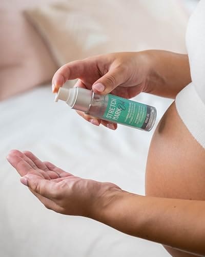 Dermascar Stretch Mark Oil - Stretch Marks Removal Oil - Scar And Stretch Marks Treatment For Men And Women - Stretch Marks Removal For Pregnancy - 60ml