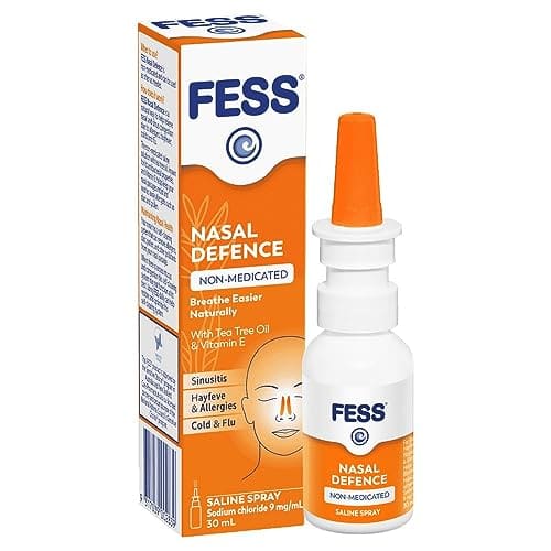 Fess Nasal Defence Saline Spray 30ml