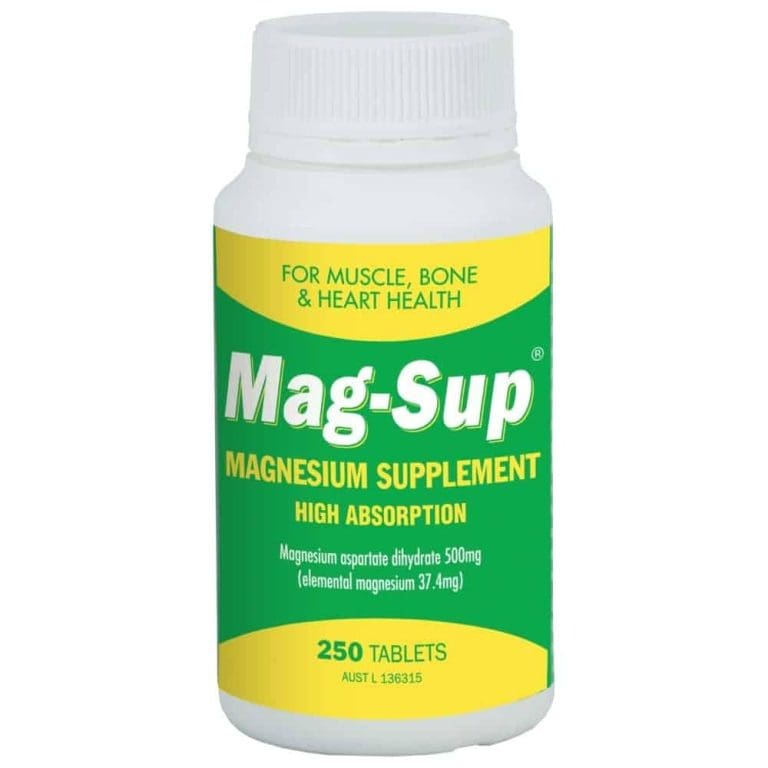 Mag-Sup 500mg tablets 250’s