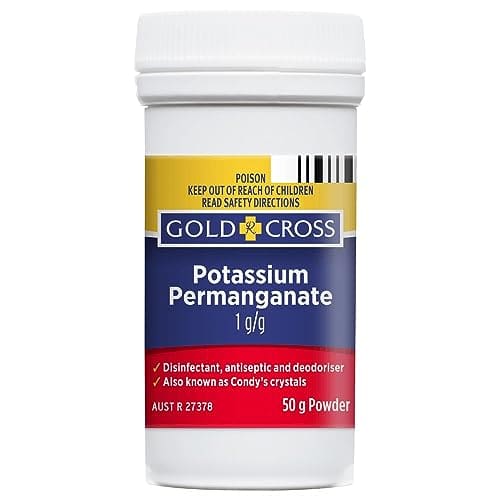 Gold Cross Potassium Permanganate 50g