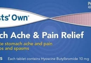 Chemists' Own Stomach Ache & Pain Relief Tablets 10mg 20