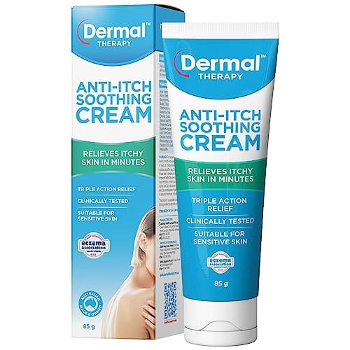 Dermal Therapy Anti – Itch Soothing Cream Calms Relieves And Soothes Itchy Skin Within Minutes 85G
