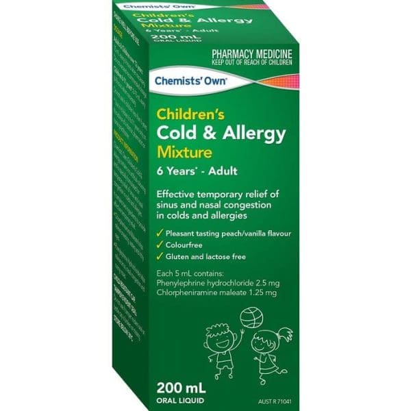Chemists' Own Child Natural Cough Mixture 200mL