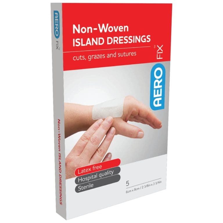 Aerofix Non – Woven Island Dressing 6 X 8cm Box 5