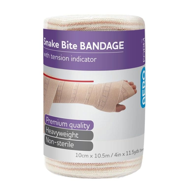 Aeroform Snake Bite Bandage With Indicator 10cm X 10 5M