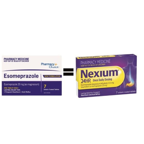 Pharmacy Choice Esomeprazole Tablets 7