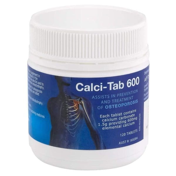 Calci-Tab® 600mg 120 Tablets