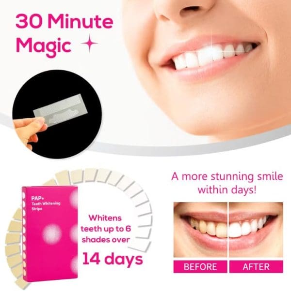 COSMOLAB Pap Teeth Whitening Strips 112 Strips