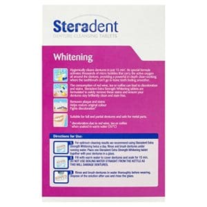 Steradent Whitening Tablets Extra Strength 48 Pack - Image 3