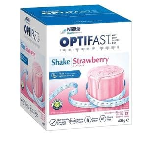 Optifast VLCD Shake Strawberry Flavour 12 Pack 53G X 12 Pack