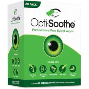 Opti-Soothe Eyelid Wipes 30 Pack