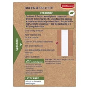Elastoplast Dressing Green And Protect Extra Strong Adhesion Dressing 1 M X 6 cm Size Beige - Image 4