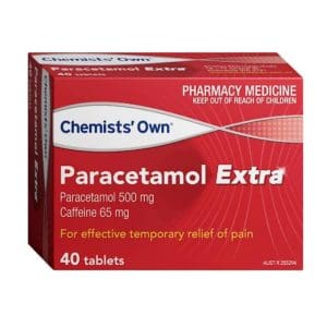Chemists' Own Paracetamol Extra Tablets 40