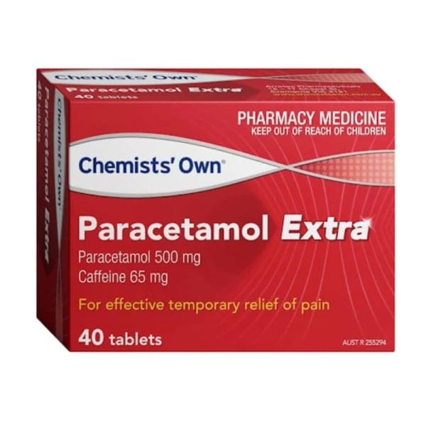 Chemists' Own Paracetamol Extra Tablets 40