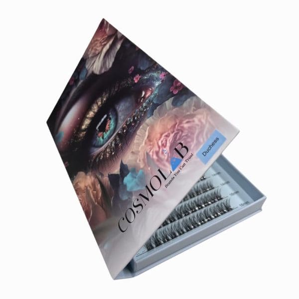 COSMOLAB Duchess Pop-On Lashes- DIY Pre-Glued Extension Clusters