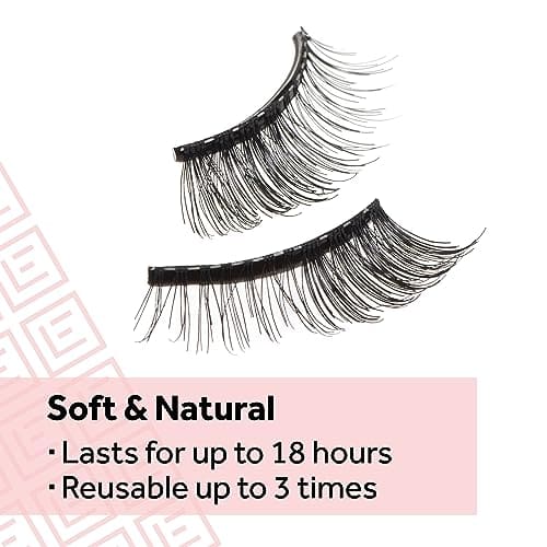 Eylure London Pre Glued Eyelashes, Accent 003