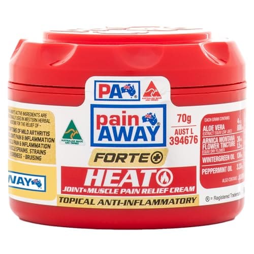 PAIN AWAY Heat Pain Relief Cream 70g