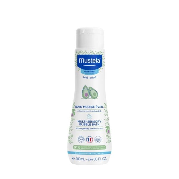 Mustela Multi-sensory Bubble Bath for Normal Skin 200mL