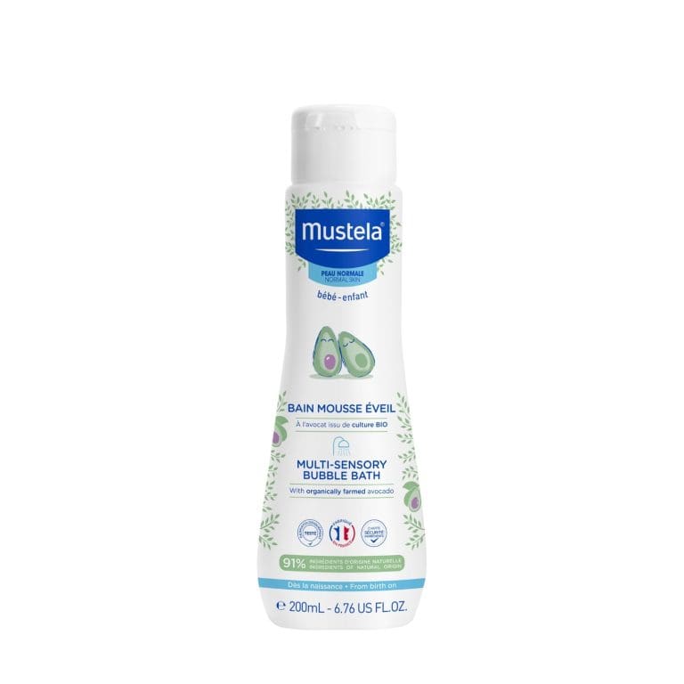 Mustela Multi-sensory Bubble Bath for Normal Skin 200mL