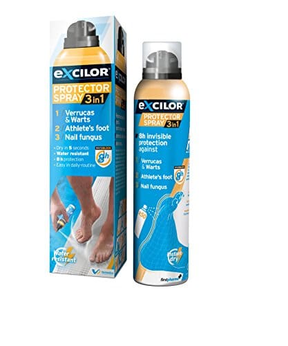 Excilor 3 - In - 1 Protector Spray - Anti - Fungal Nail Treatment - Water Resistant - Nail Fungus Treatment And Warts Treatment For External Use Only 100ml