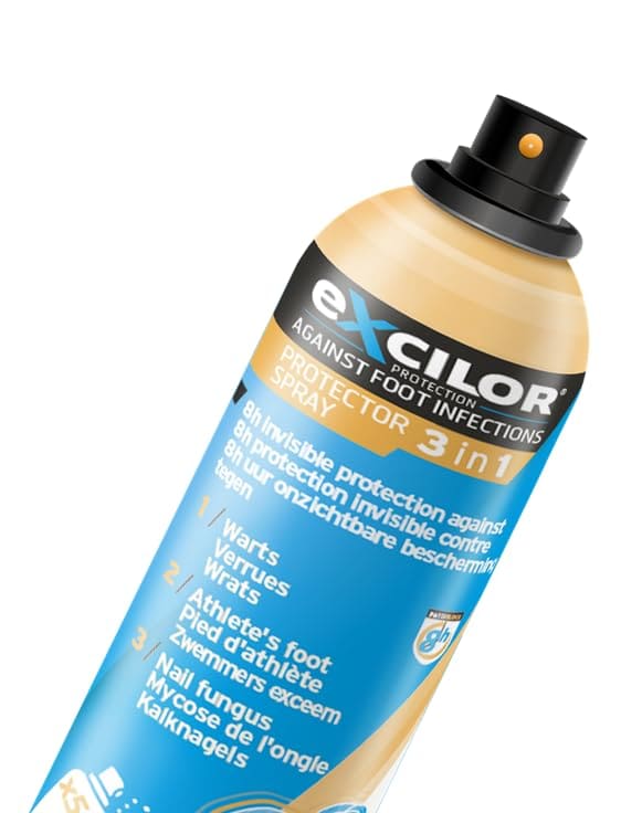 Excilor 3 - In - 1 Protector Spray - Anti - Fungal Nail Treatment - Water Resistant - Nail Fungus Treatment And Warts Treatment For External Use Only 100ml