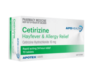 APOHEALTH Cetirizine Hayfever & Allergy Relief Tablet Blister Pack