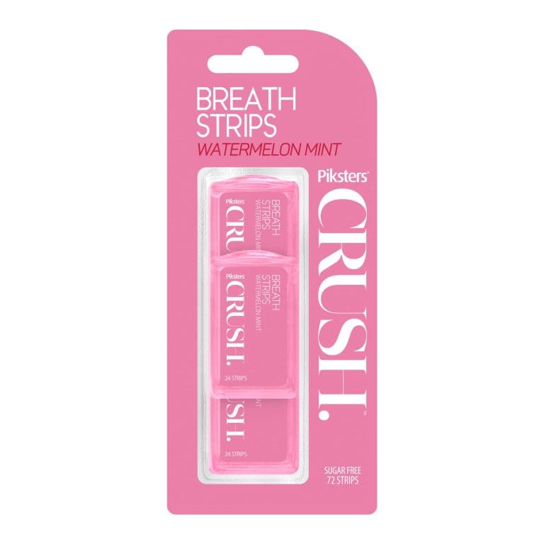 Piksters CRUSH Breath Strips Watermelon 72pk