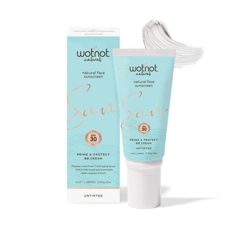 Wotnot Natural Face Sunscreen Untinted Bb Cream SPF 30 60G Multicolor Wtcsunfac